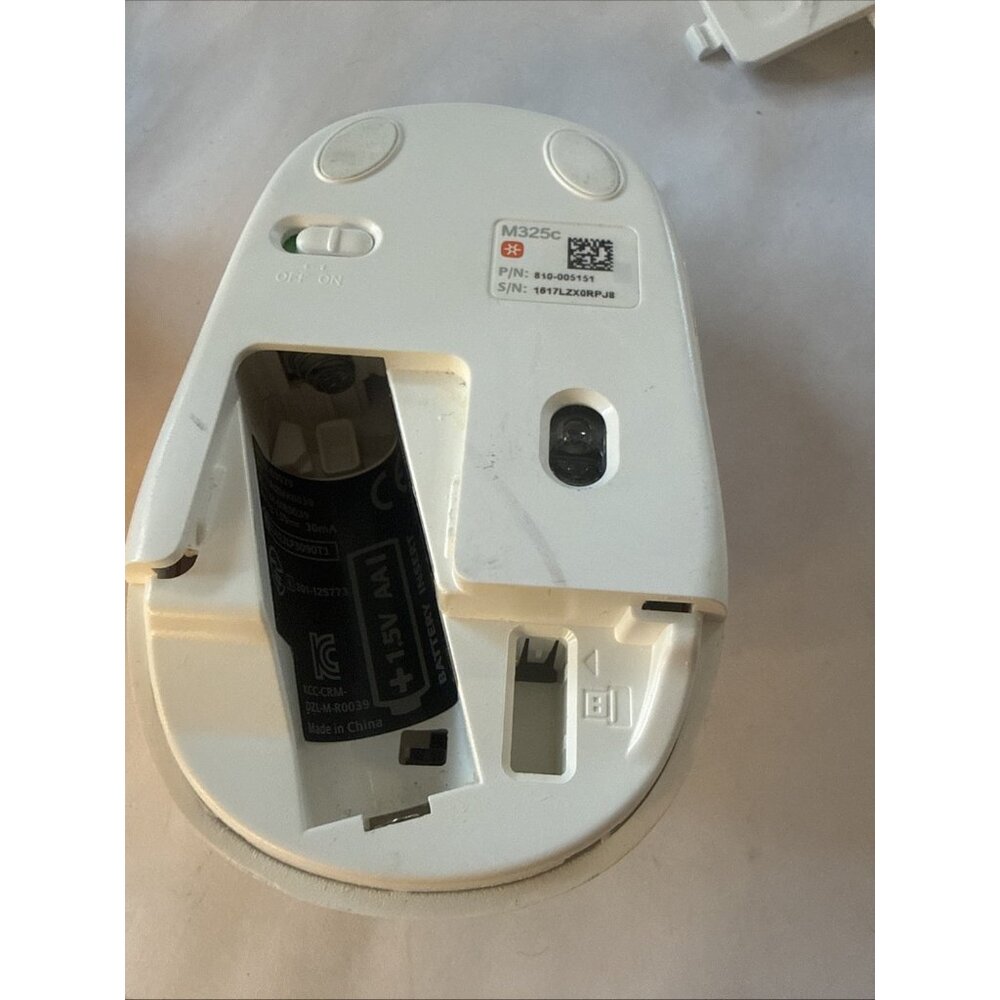 Logitech M325C Wireless USB Mouse Red, Black, & White Design - Picture 8 of 8